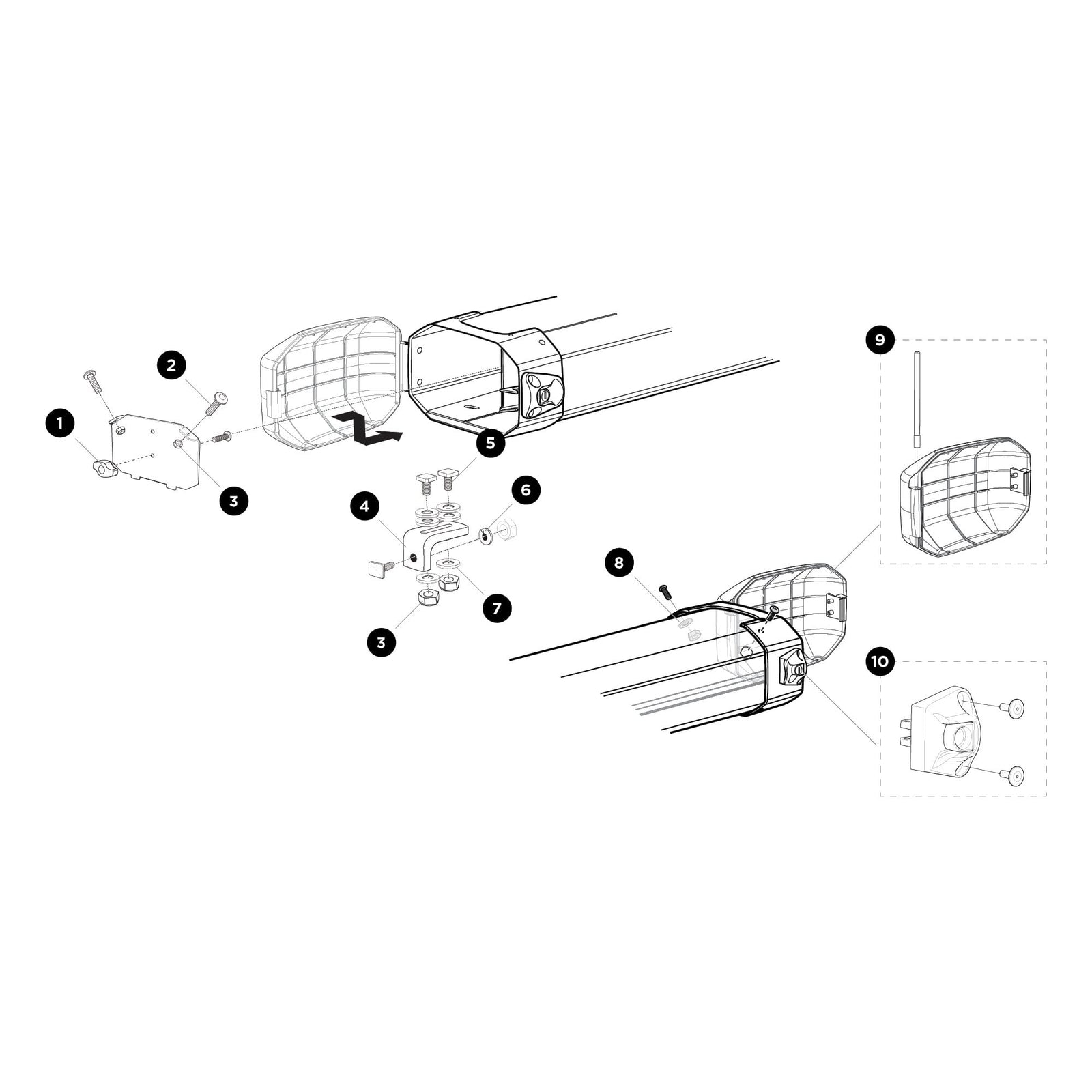 Thule Lock Conduit Box 1500052539