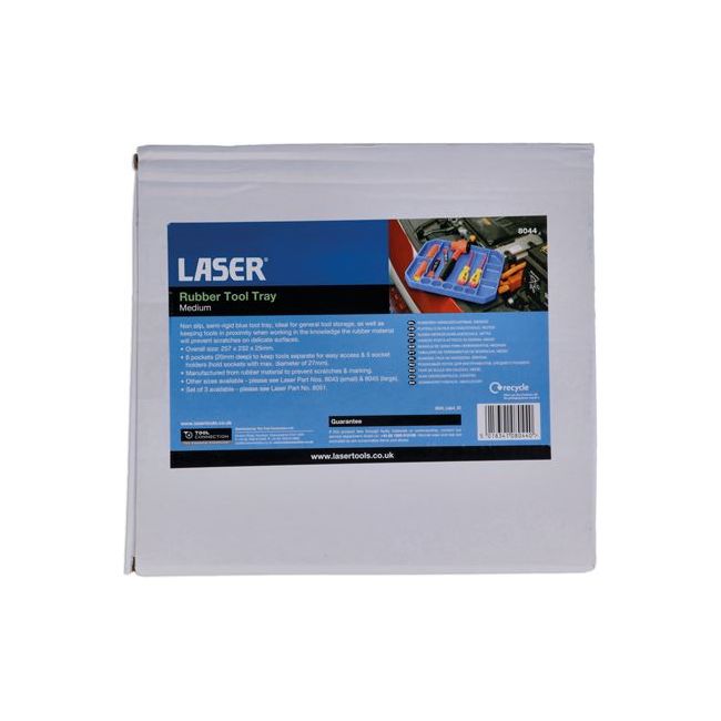 Laser Rubber Tool Tray, Medium 8044