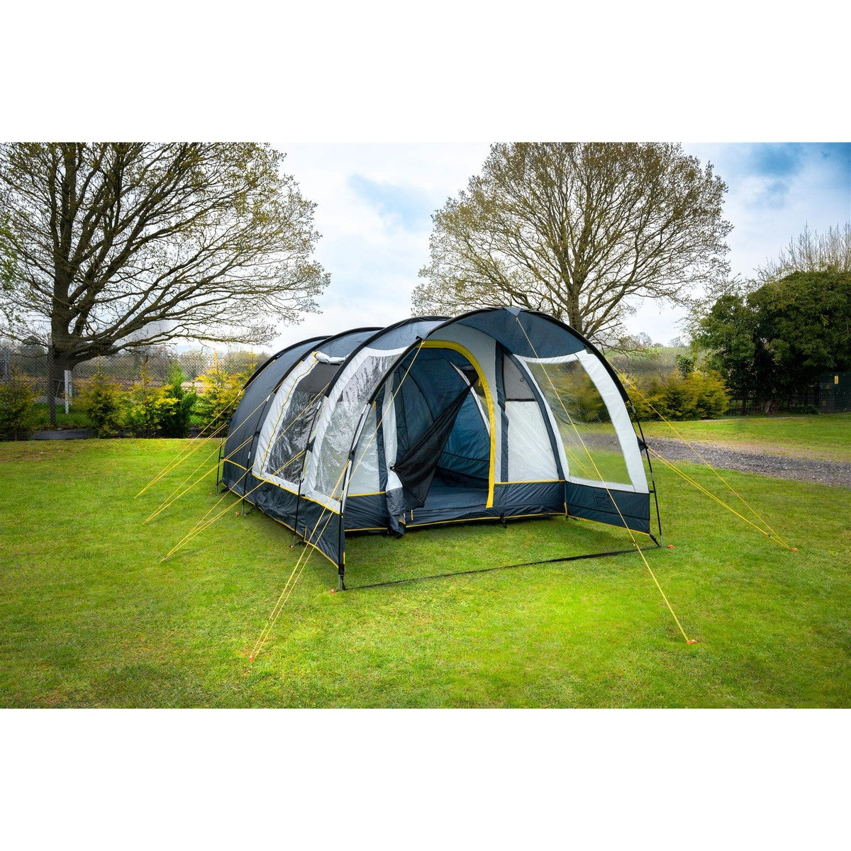 Maypole Bewdley  4 Person Tunnel Tent  (Poled) - 480 x 280 x 190cm
