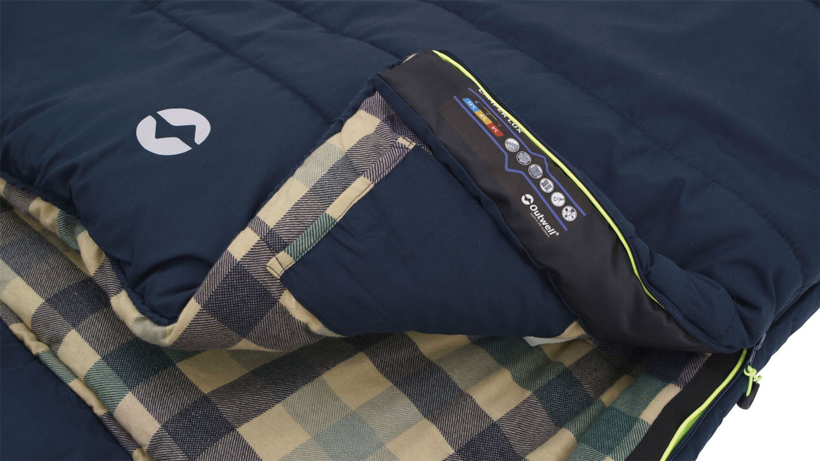 Outwell Camper Lux Deep Blue Single Sleeping Bag