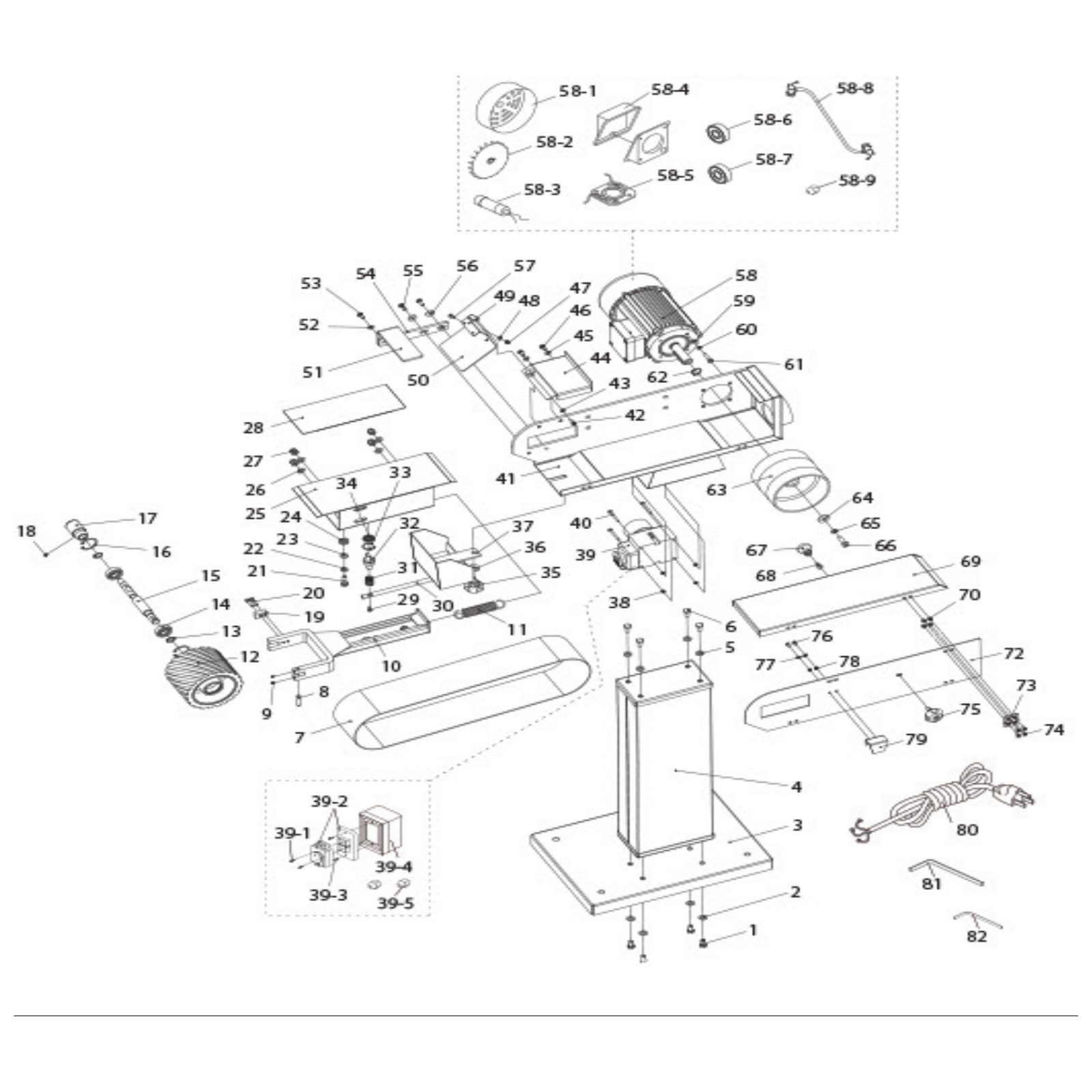 Draper Switch Assembly 5 Pin DZ-6-2 13997