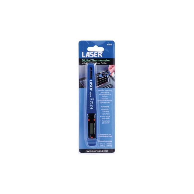 Laser Digital Thermometer 8358