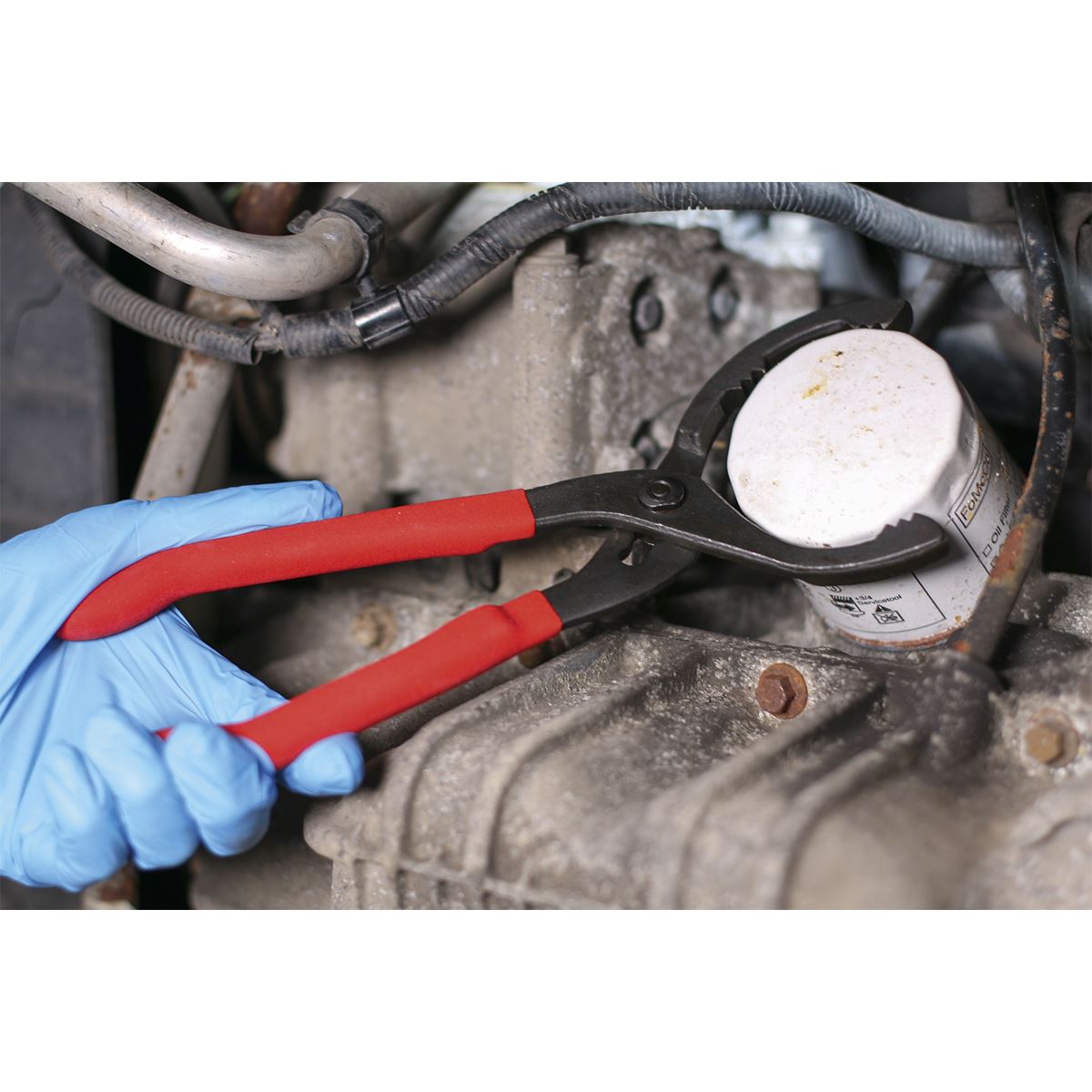Oil Filter Pliers Forged 54-89Mm Capacity