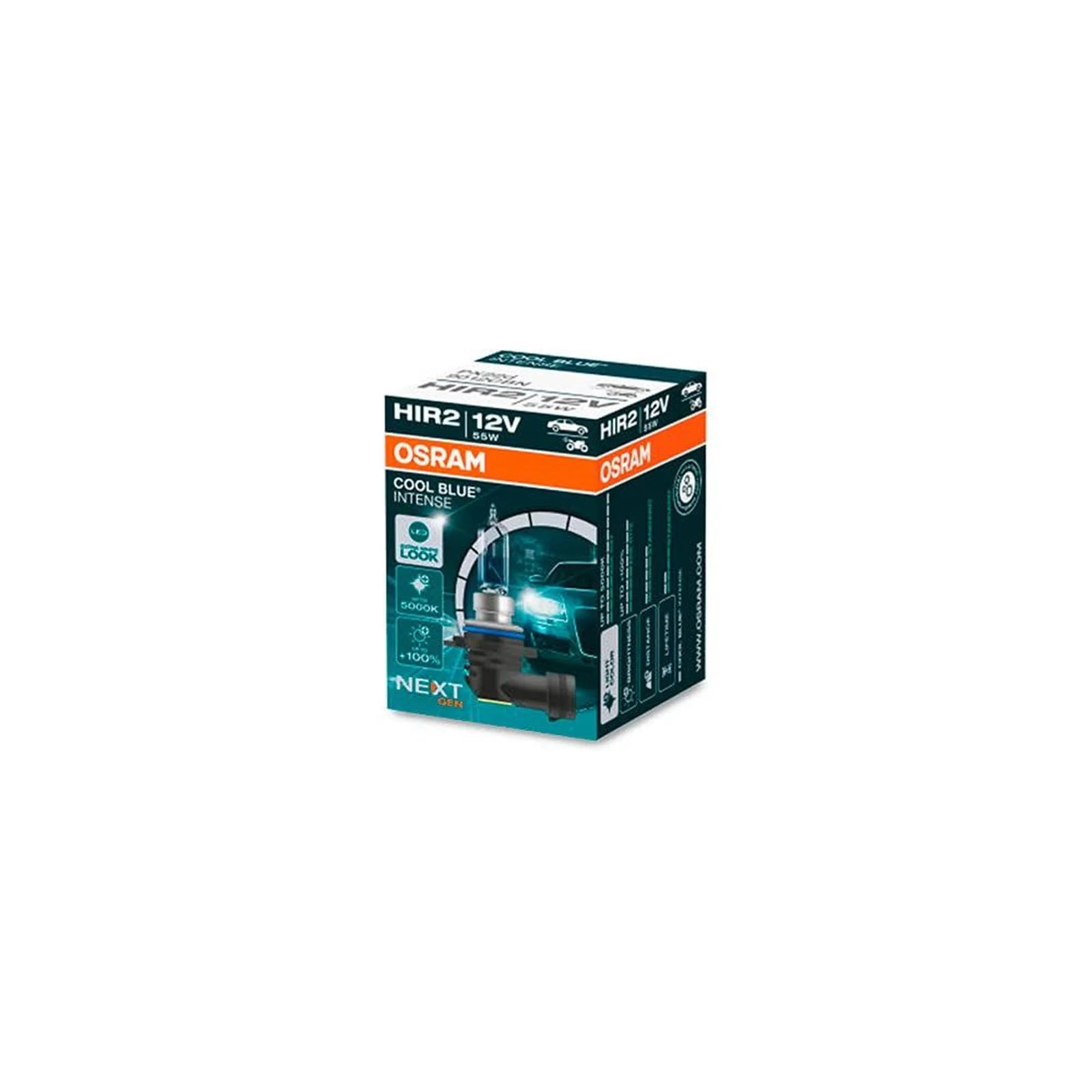 OSRAM Cool Blue Intense NextGen Halogen bulb - HIR2-12V/55W - 1 piece - 9012CBN