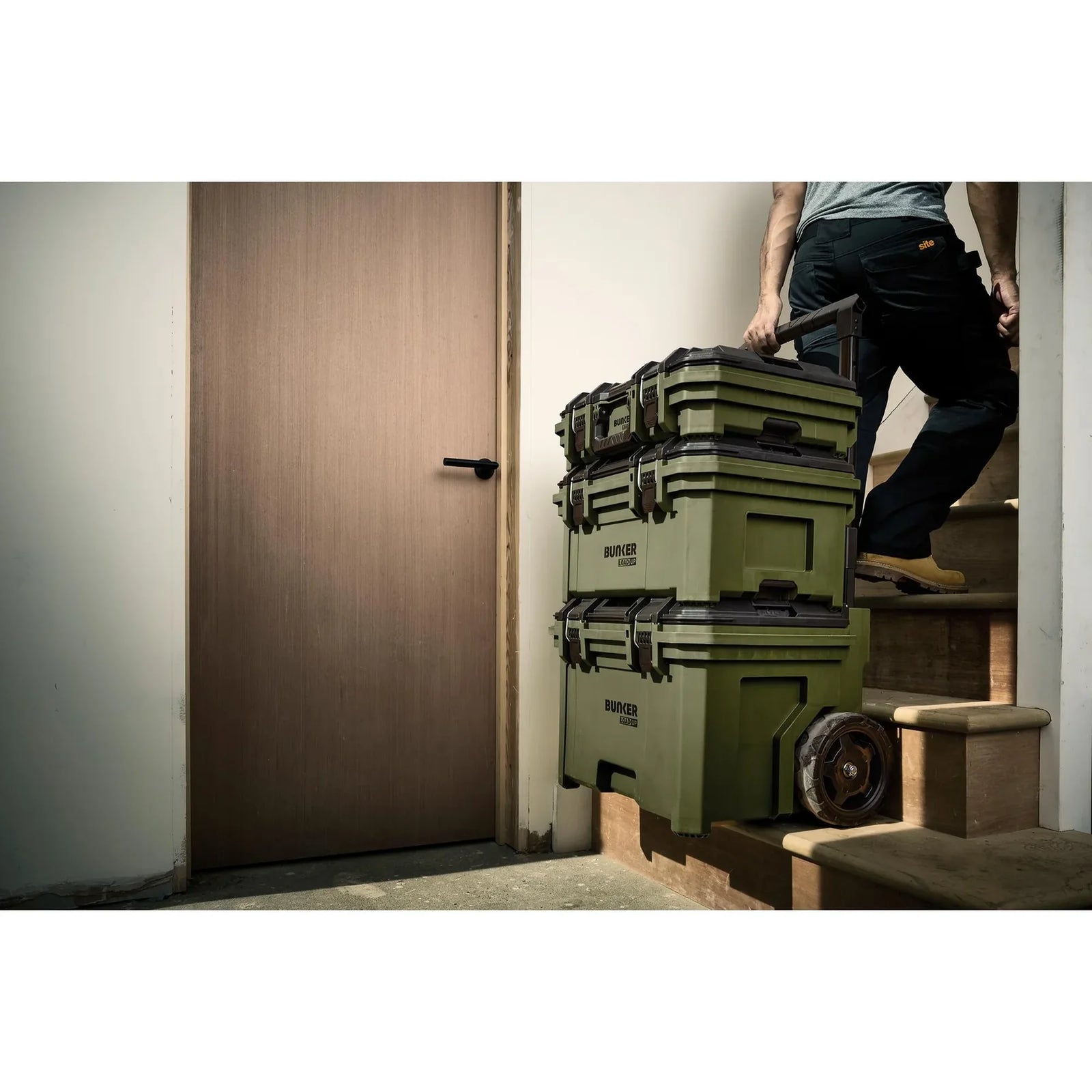 Bunker Load-Up Stacking System 9 Piece Modular Tool Storage