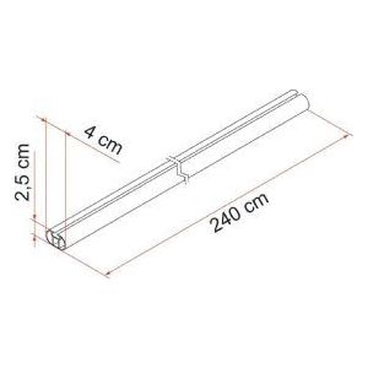 Fiamma Fixing Bar Pro L 98655-295