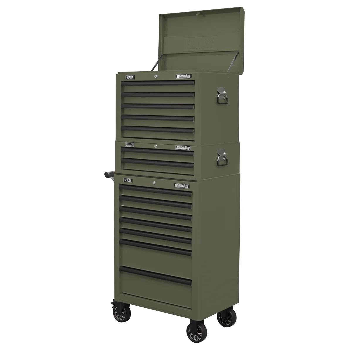 Sealey Tool Chest Combination 14 Drawer - Khaki