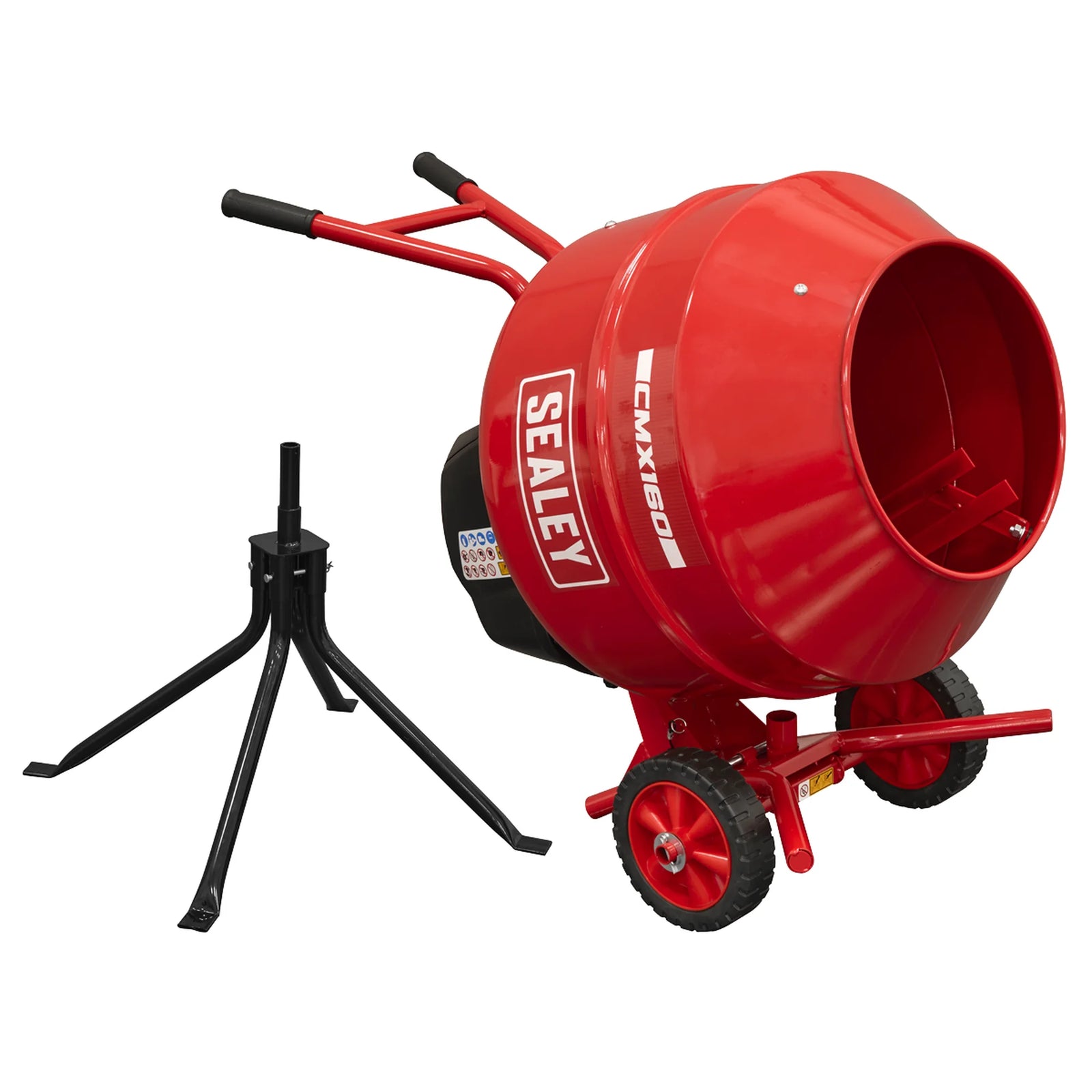 Sealey Cement Mixer CMX160 160L 650W with Stand
