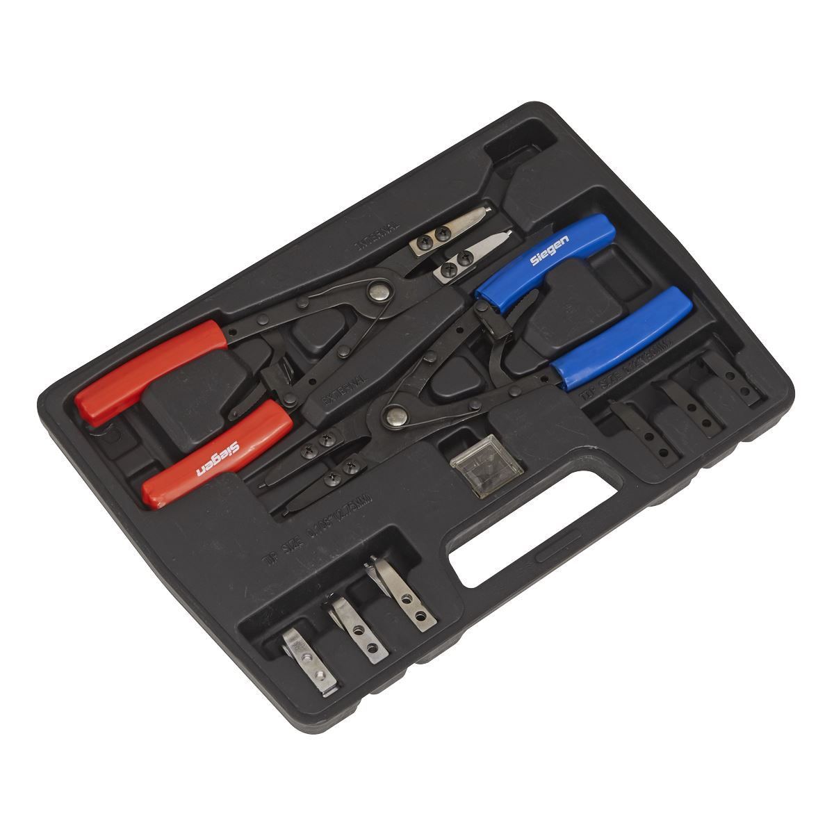 Seigen by Sealey Circlip Pliers Set Internal/External 265mm S0553