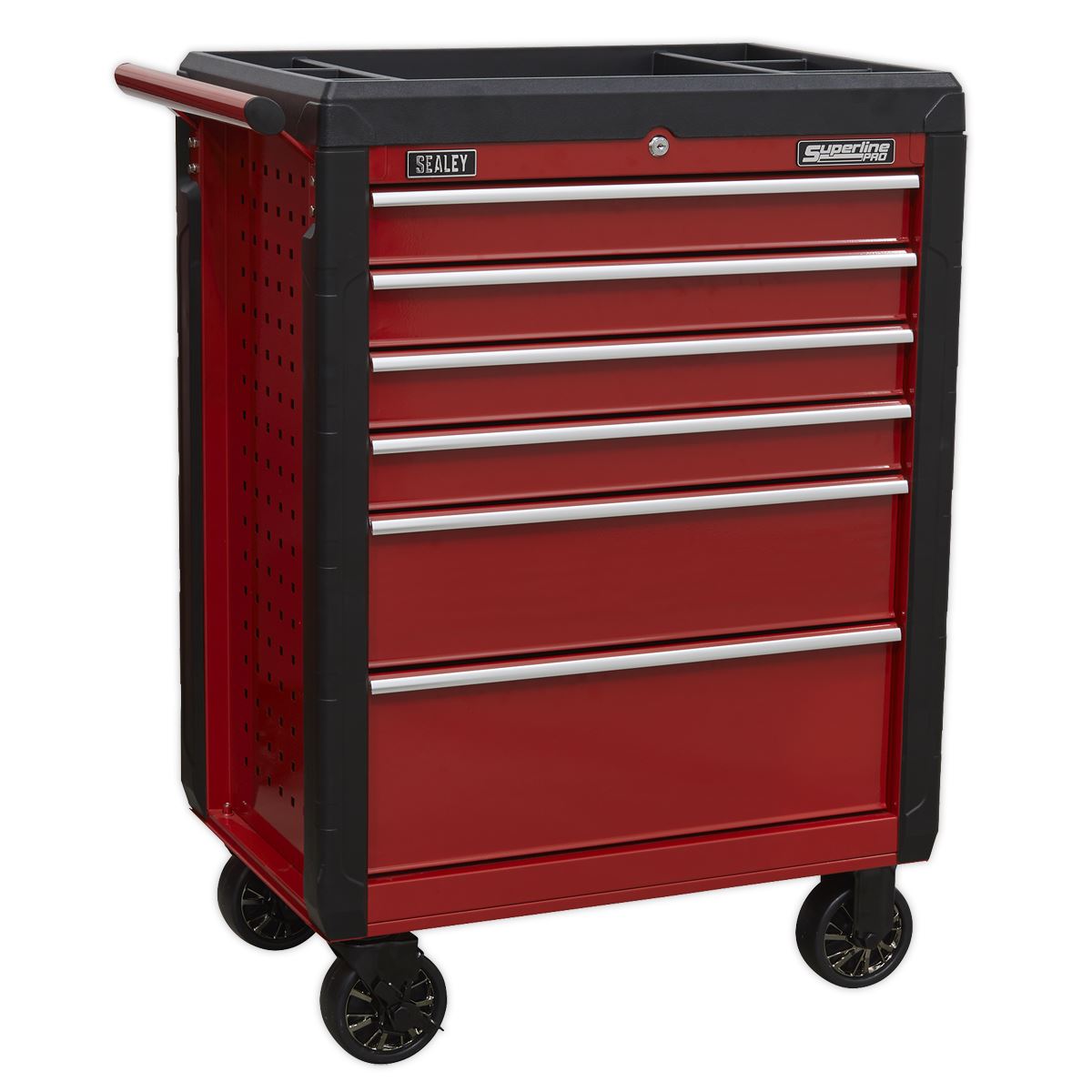 Sealey Topchest 4 Drawer & Rollcab 6 Drawer Combination AP3410STACK
