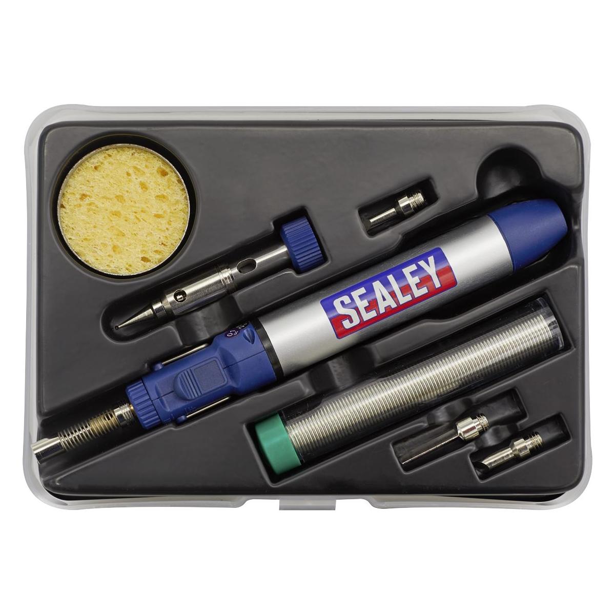 Sealey Premier Micro Butane Torch Kit 7pc AK2953