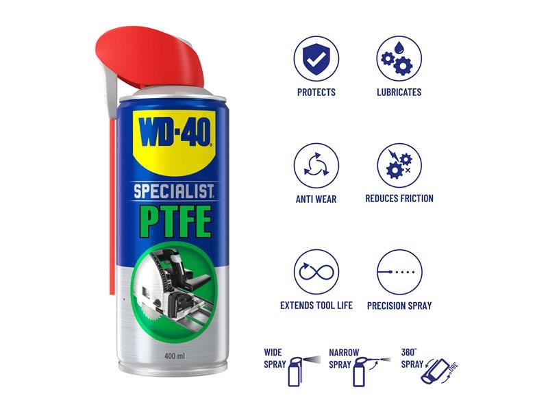 WD-40 Specialist PTFE Lubricant 400ml