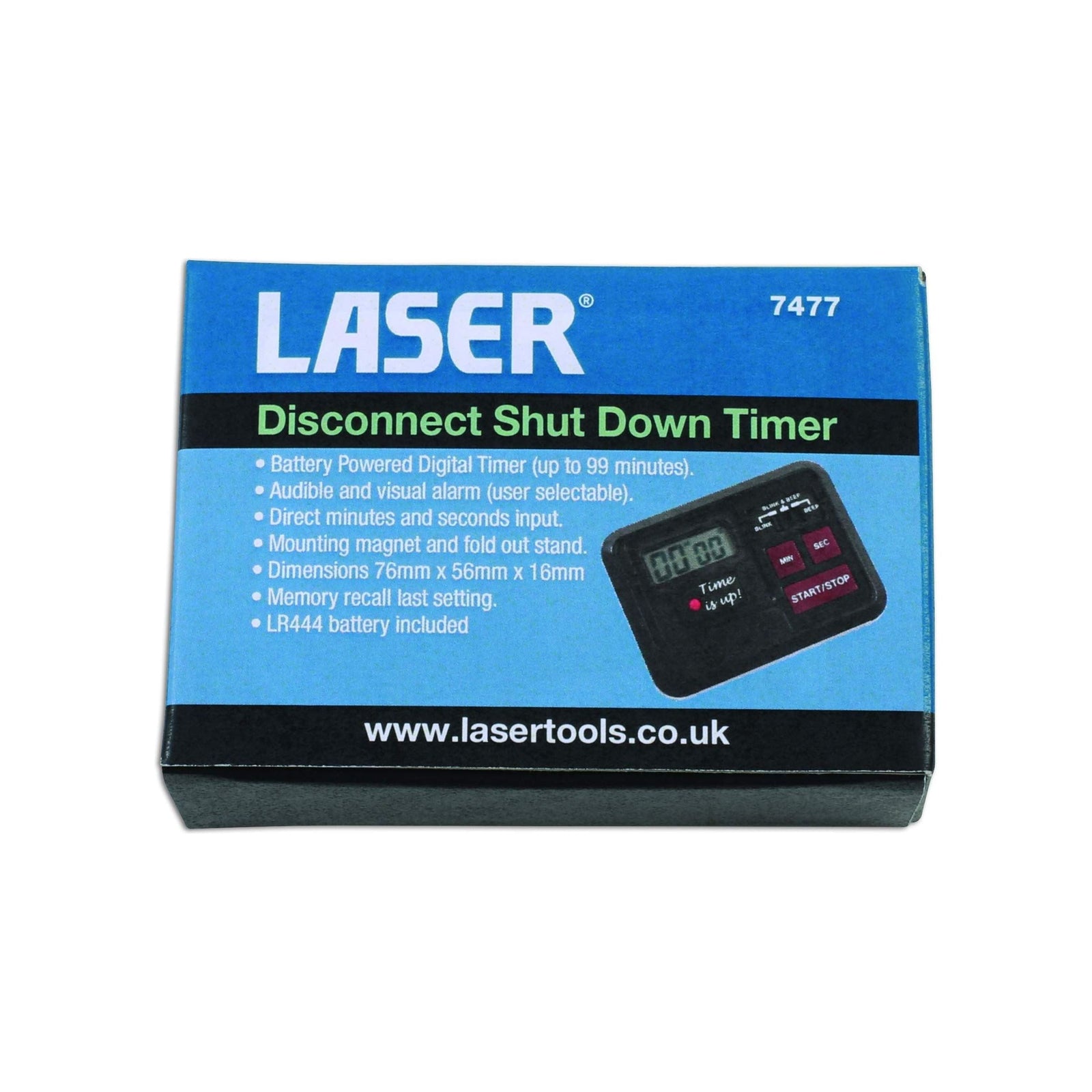 Laser Disconnect Shut Down Timer 7477