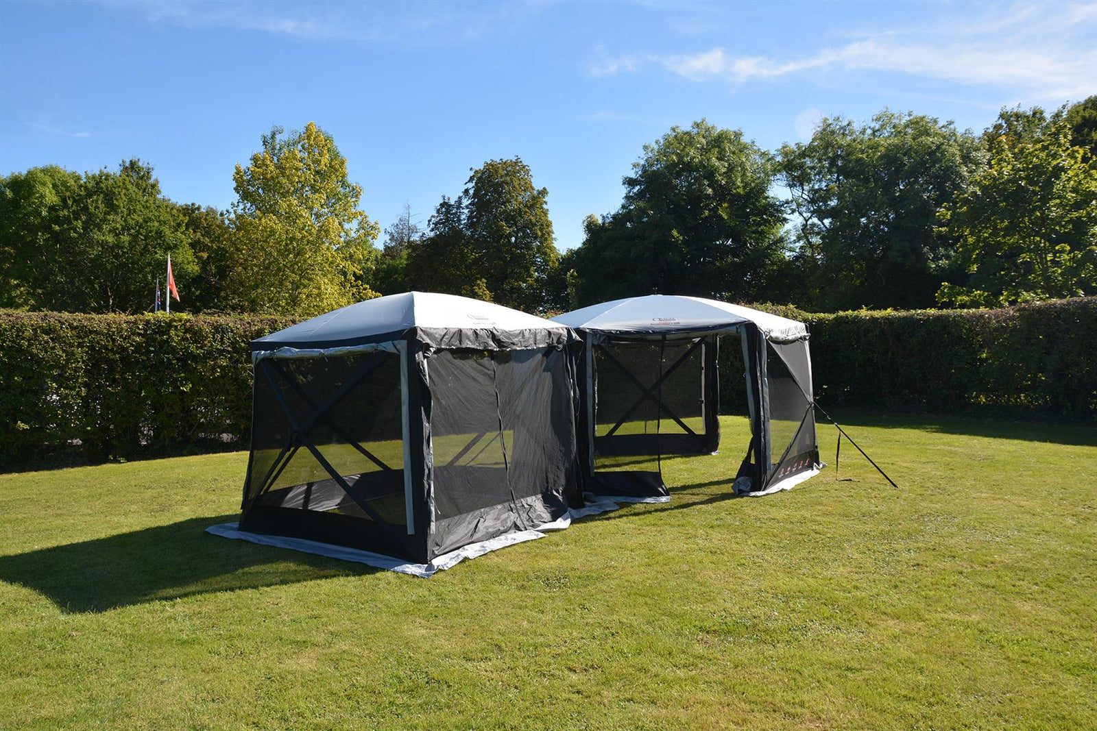 Quest Screen House 4 Pro pop up Gazebo (Grey)