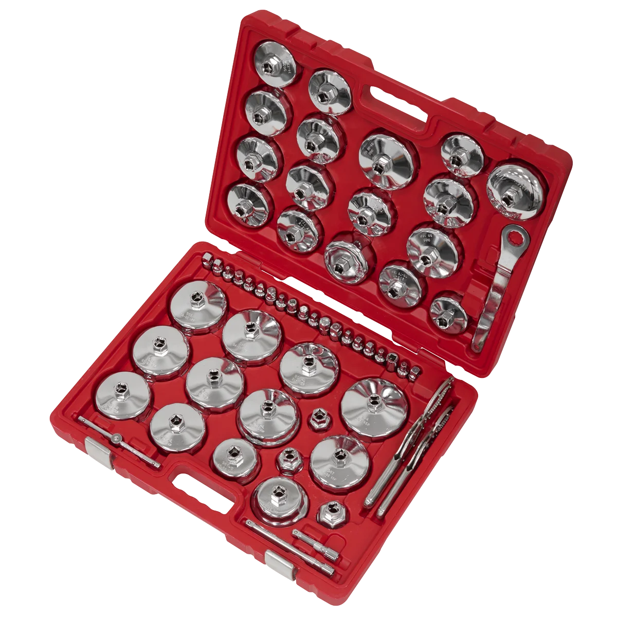 Sealey Master Oil Filter Set 58 Piece VS7014 1/2" Drive