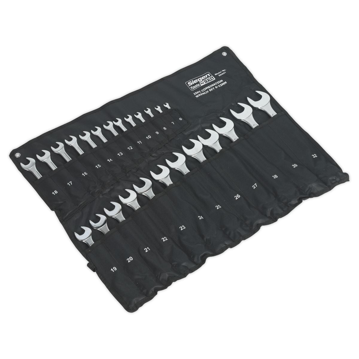 Seigen by Sealey Combination Spanner Set 25pc Jumbo Metric S0401