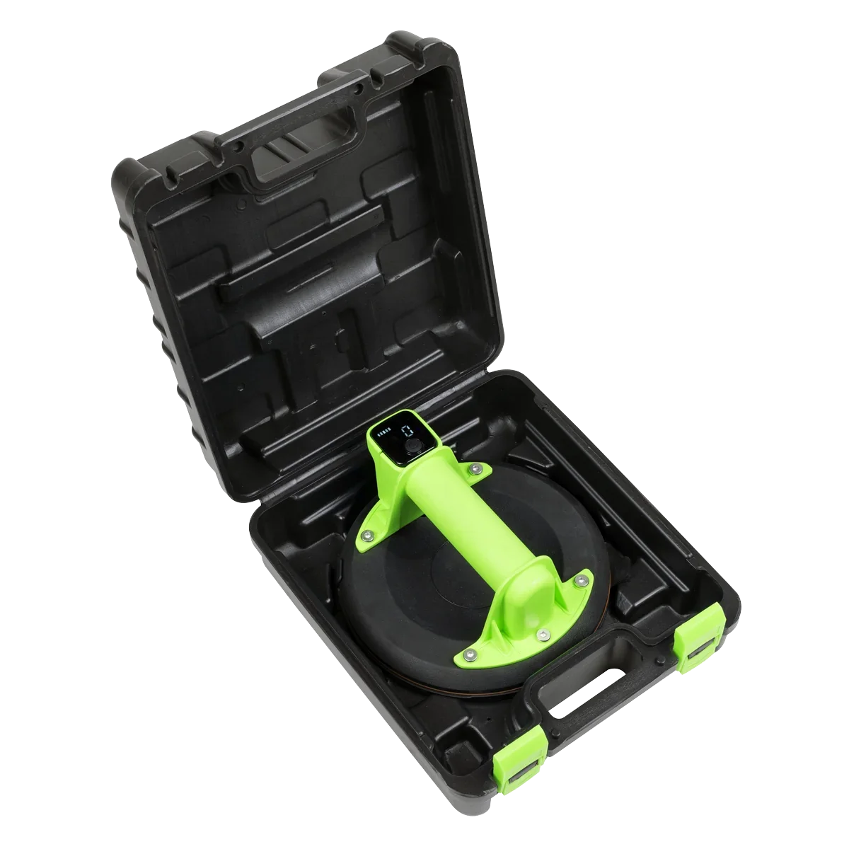 Sealey Electric Suction Cup AK9896 130kg Capacity with Digital Display