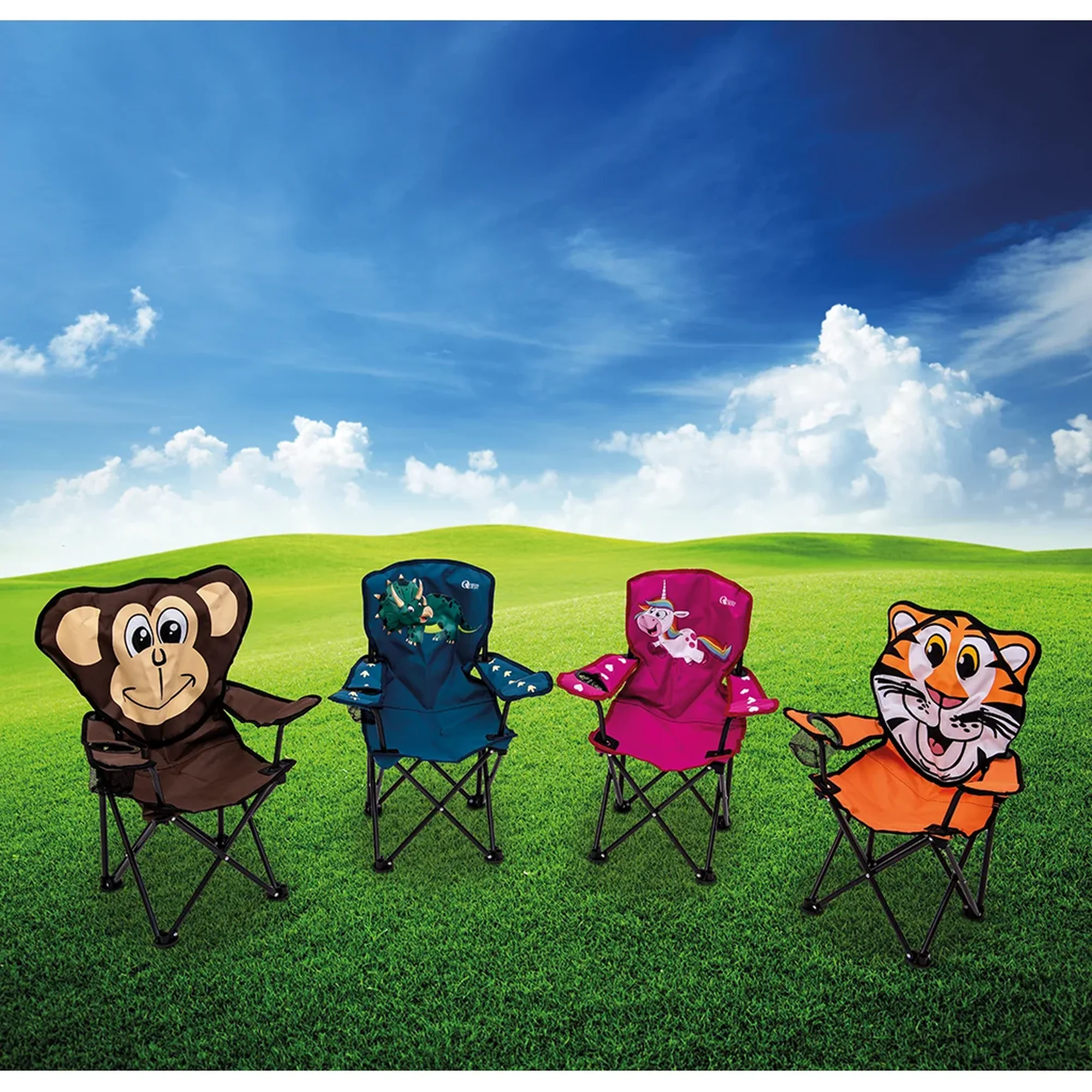 Quest Tiger Folding Chair 1.4kg Compact Outdoor Seating