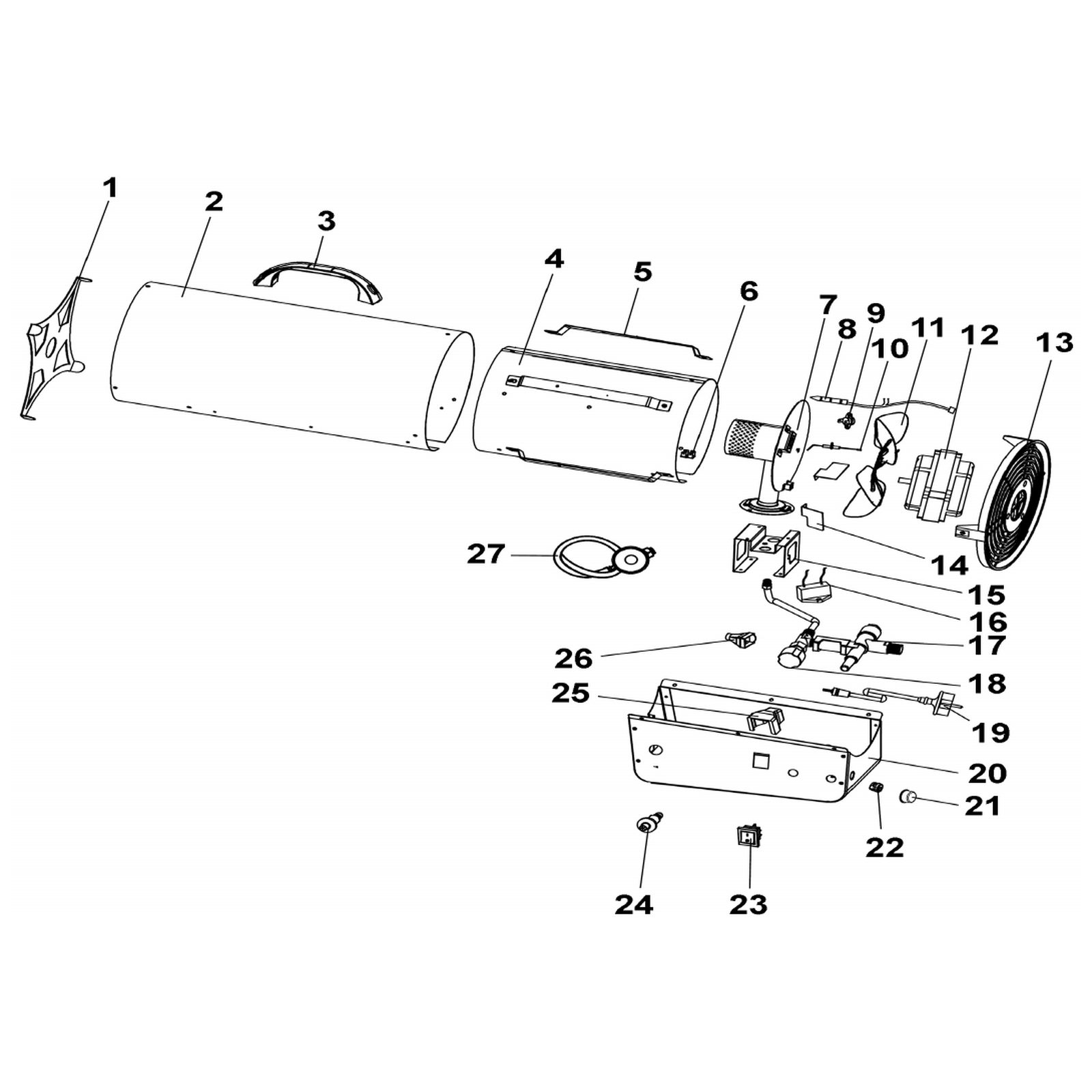 Sealey Lower Support (for LP100.V7 only) LP100-V7-20