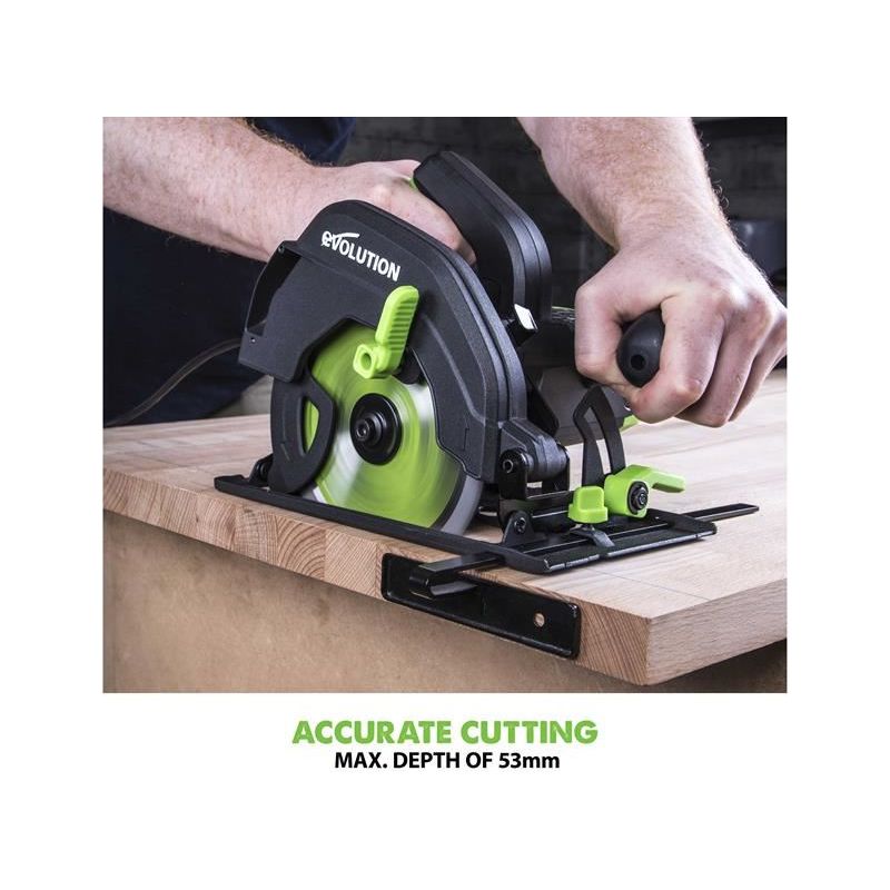 Evolution F165CCSL Multi-Material Circular Saw 1200W 240V