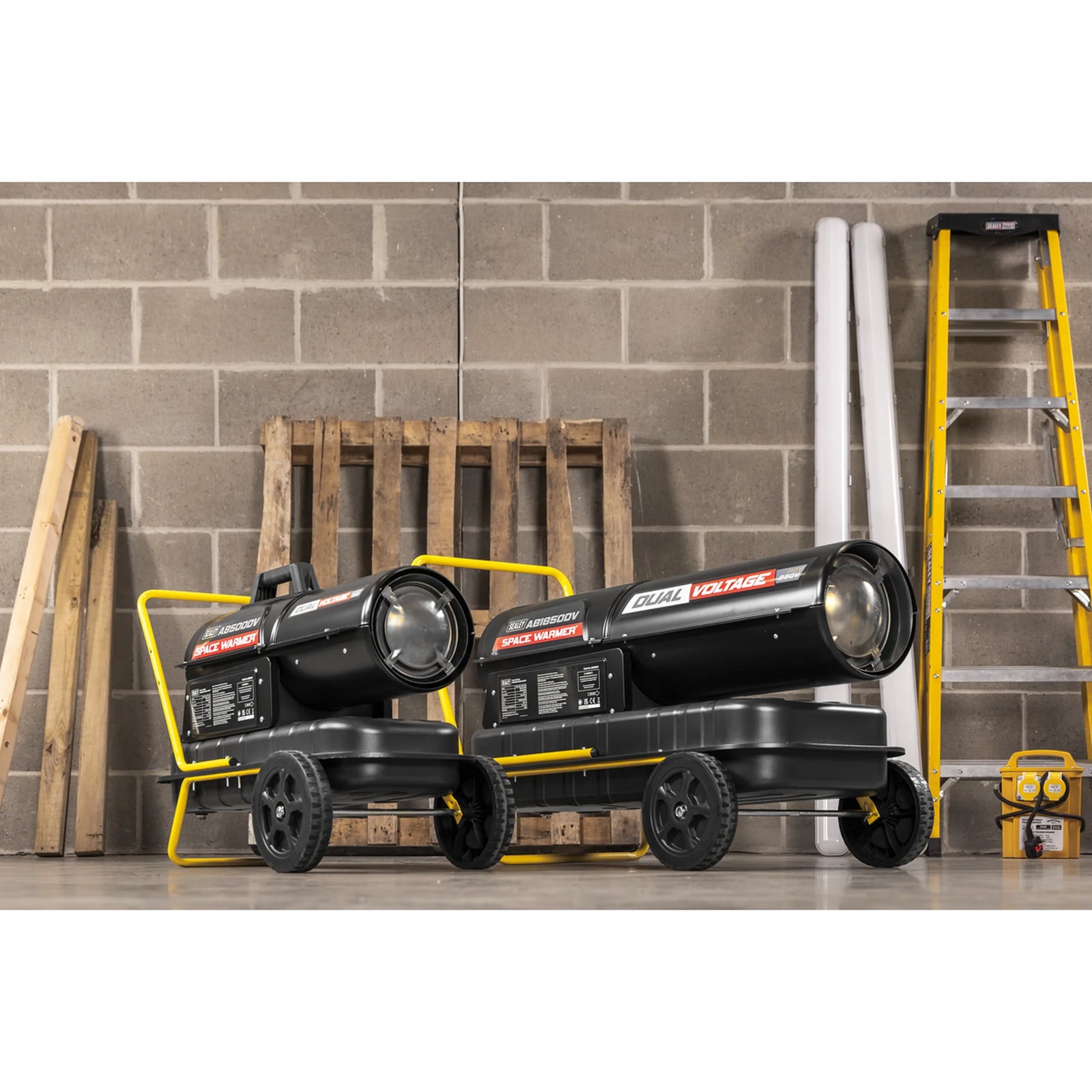 Sealey Dual Voltage Kerosene Space Heater 50000 BTU