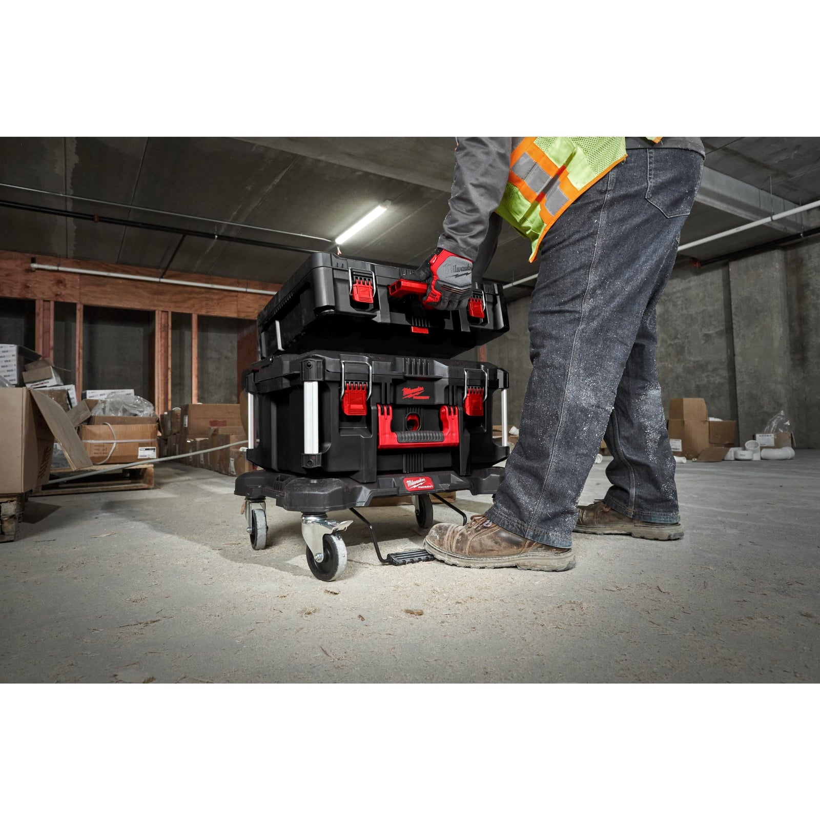 Milwaukee Packout Flat Trolley  1Pc 4932471068