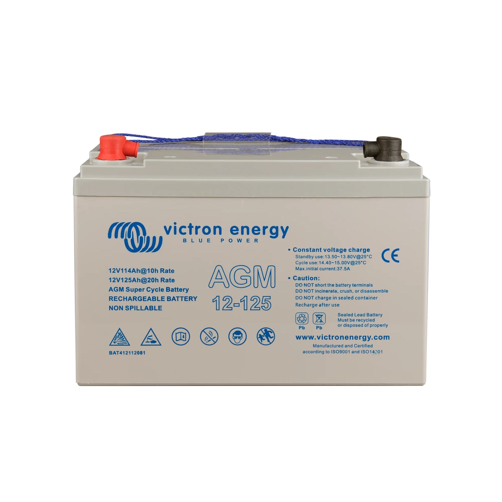 Victron 12V AGM Super Cycle Battery 15Ah