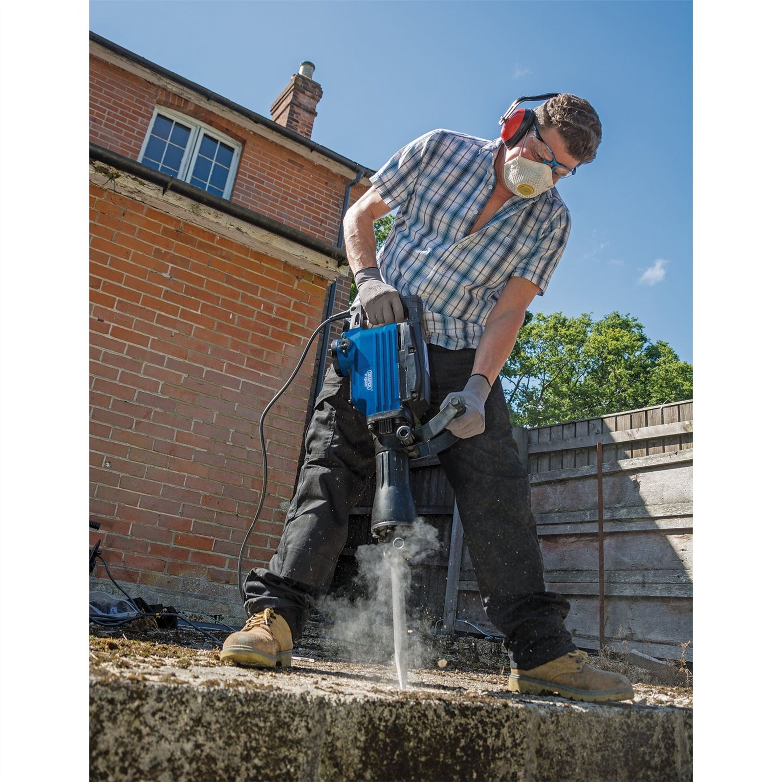 Draper 110V Hex Breaker, 14kg, 1500W 75737