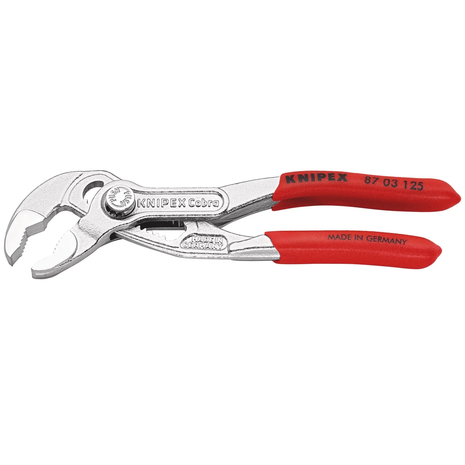 KNIPEX 87 03 125 Cobra® High-Tech Water Pump Pliers, 125mm - 87 03 125