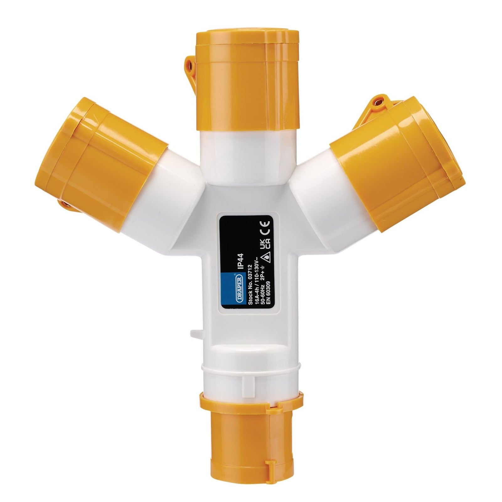 Draper 110V 3-Way Splitter, 16A 03712