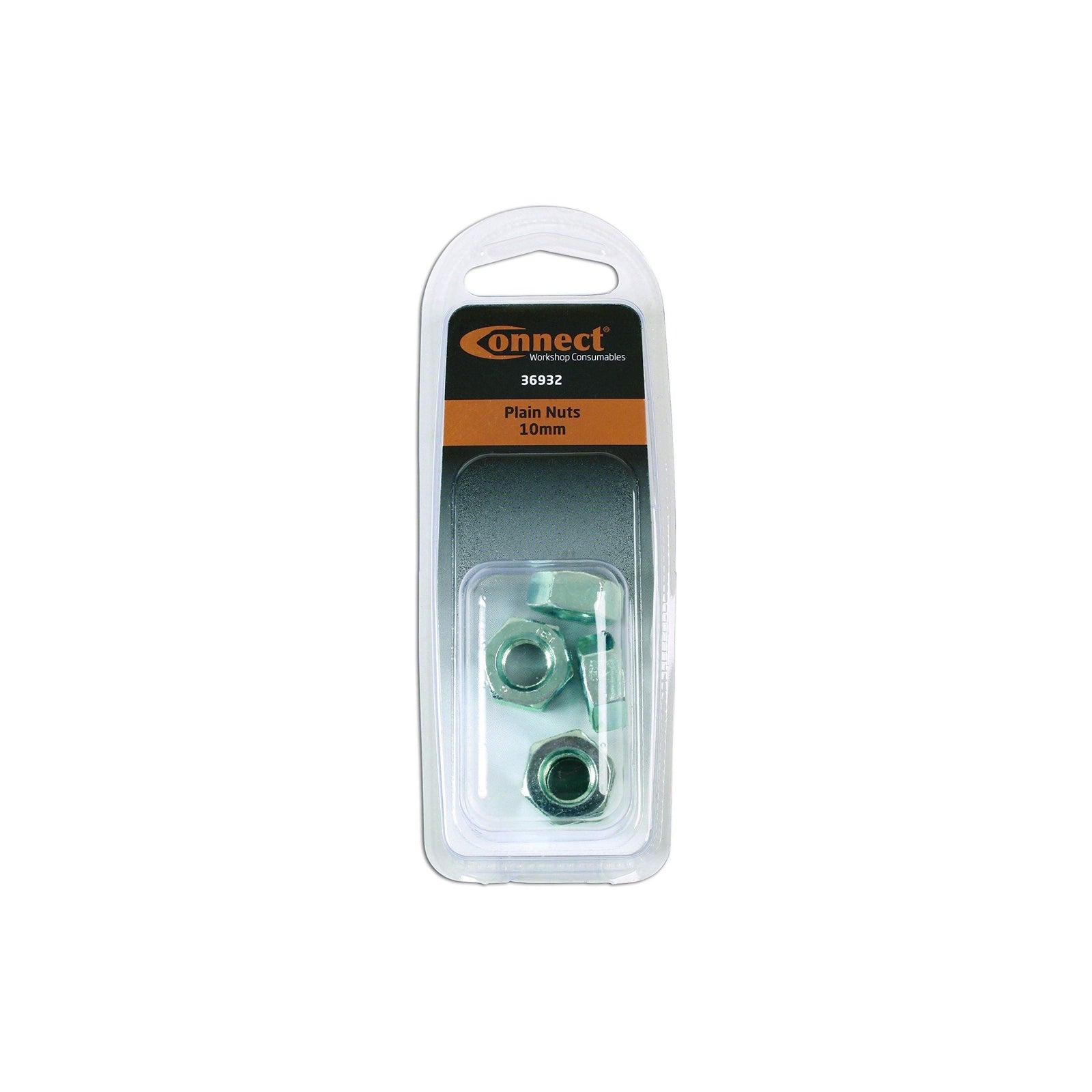Tool Connection Plain Nuts Metric 10mm 5pc 36932