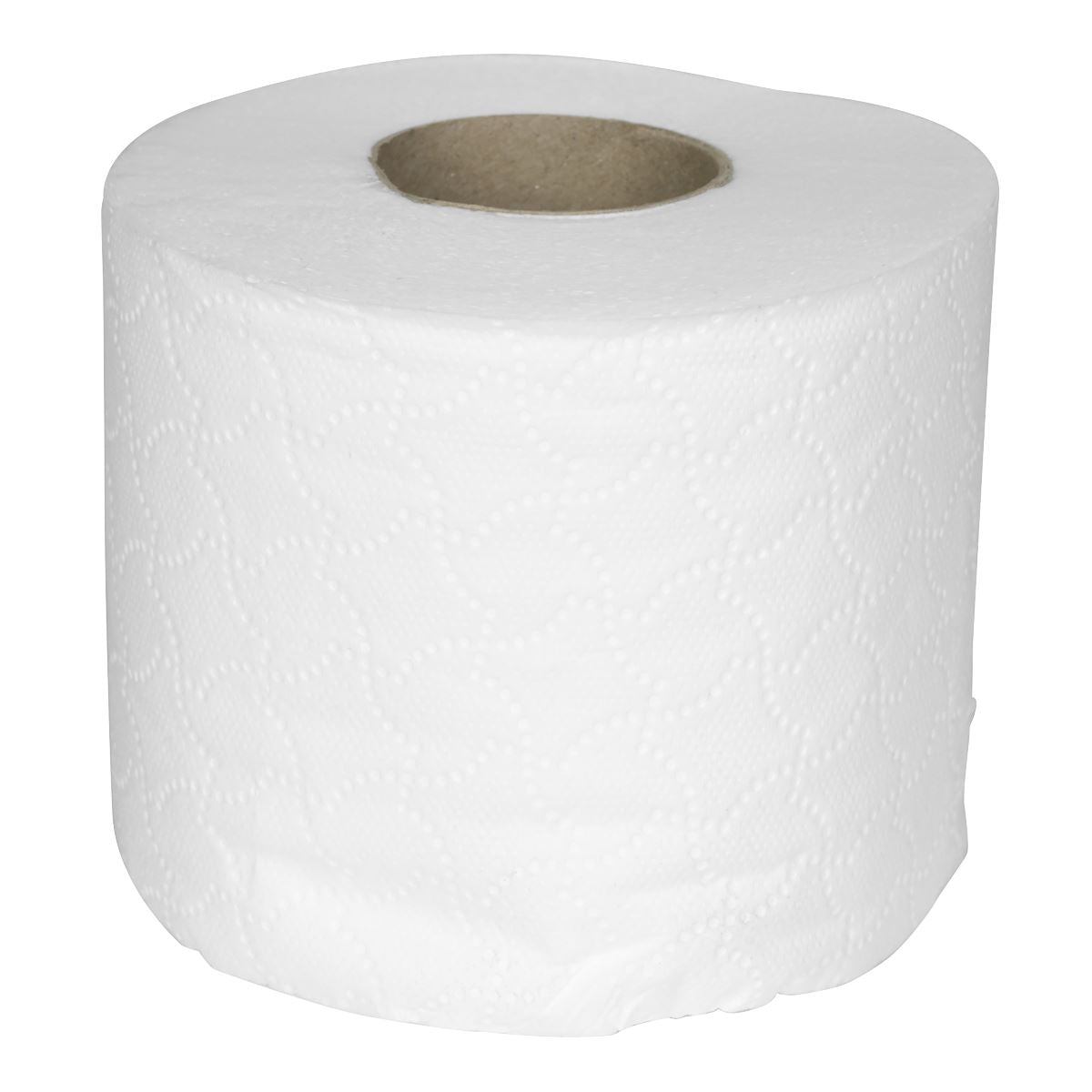 Sealey Plain White Toilet Roll Pack of 4 x 10 (40 Rolls) TOL40