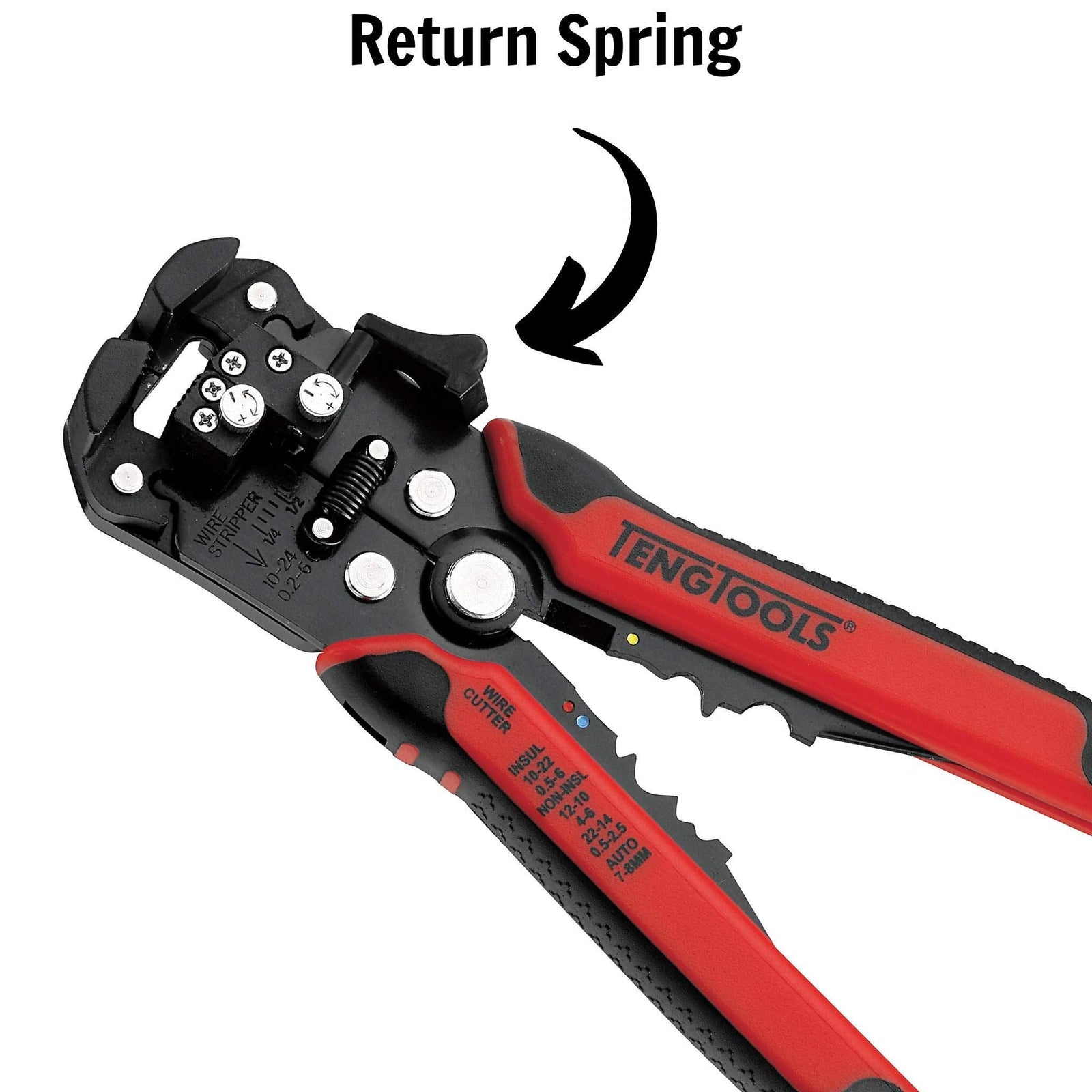 Teng Tools Ratcheting Wire Stripping Plier