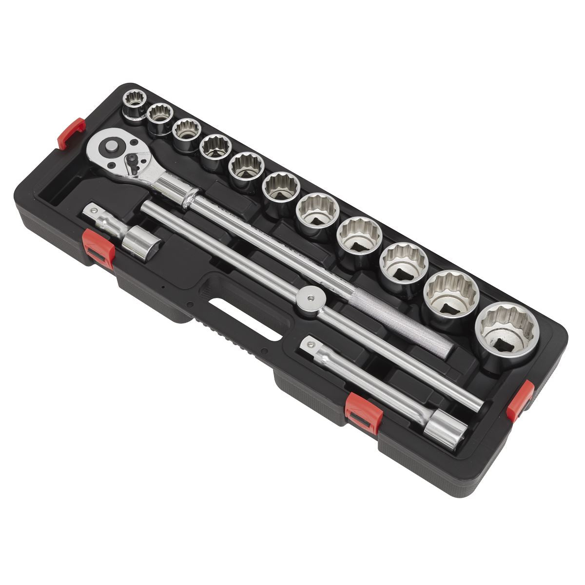 Sealey Premier Premier Socket Set 3/4"Sq Drive 12-point 15pc AK2583