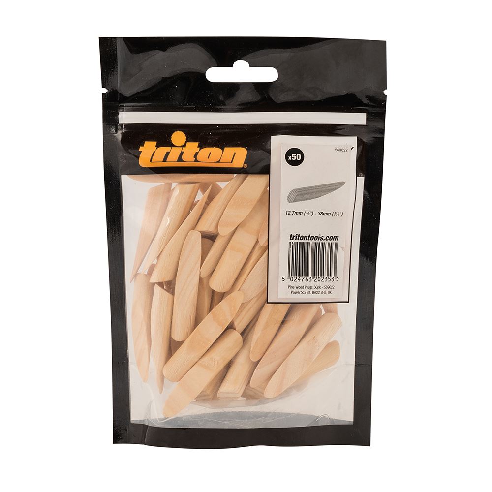 Triton Pocket-Hole Plugs 50pk Pine