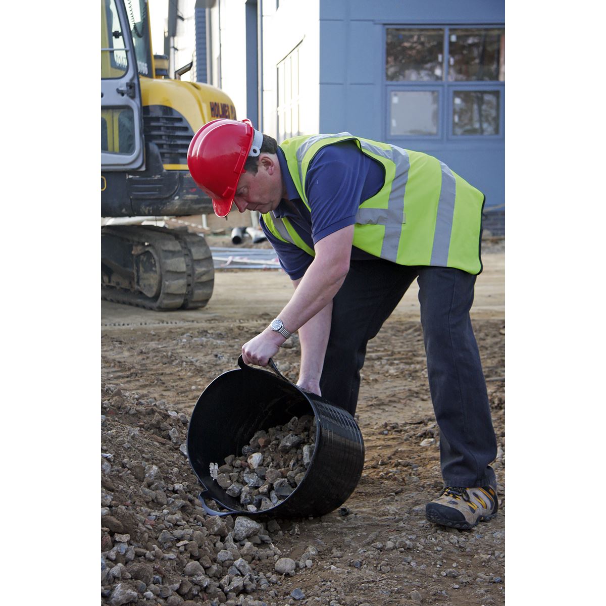 Sealey Heavy-Duty Flexi Tub 40L Black SFT40B
