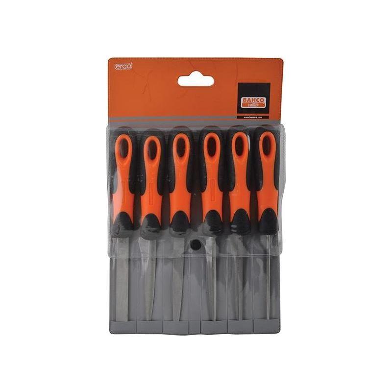 Bahco 1-476 ERGO™ File Set 6 Piece 100mm (4in)