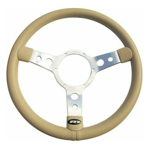 13" Mountney Vinyl Steering Wheel + boss kit for Triumph TR4, TR5, TR11