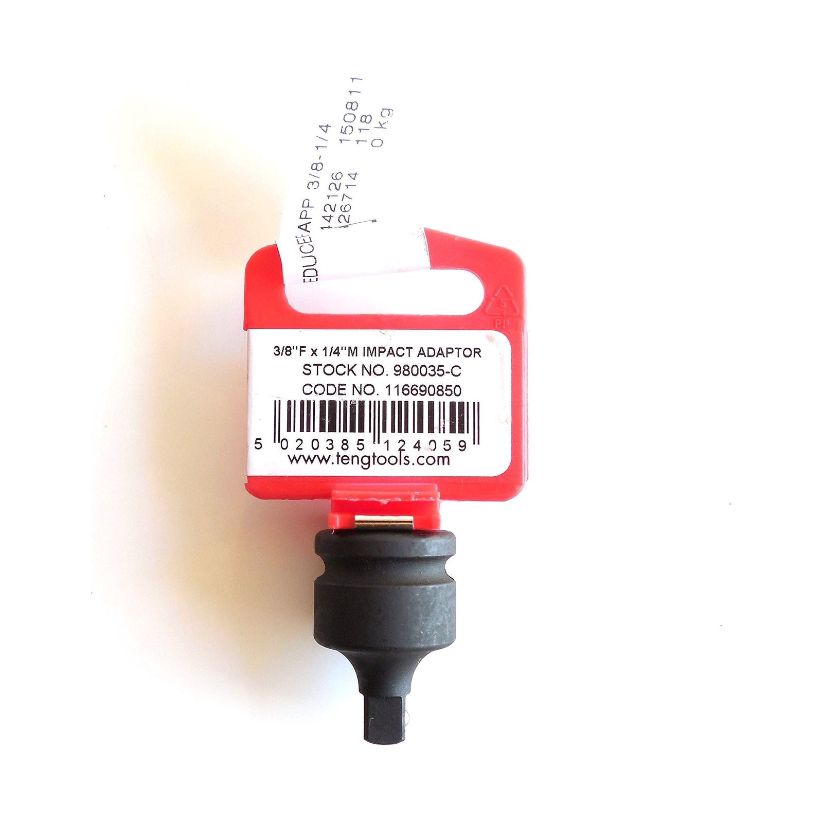 Teng Tools Impact Reducing Adaptor 3/8"F - 1/4"M DIN