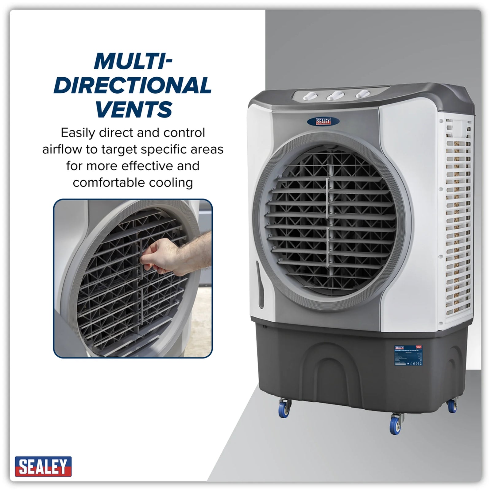 Sealey Portable Evaporative Air Cooler SAC45 45L