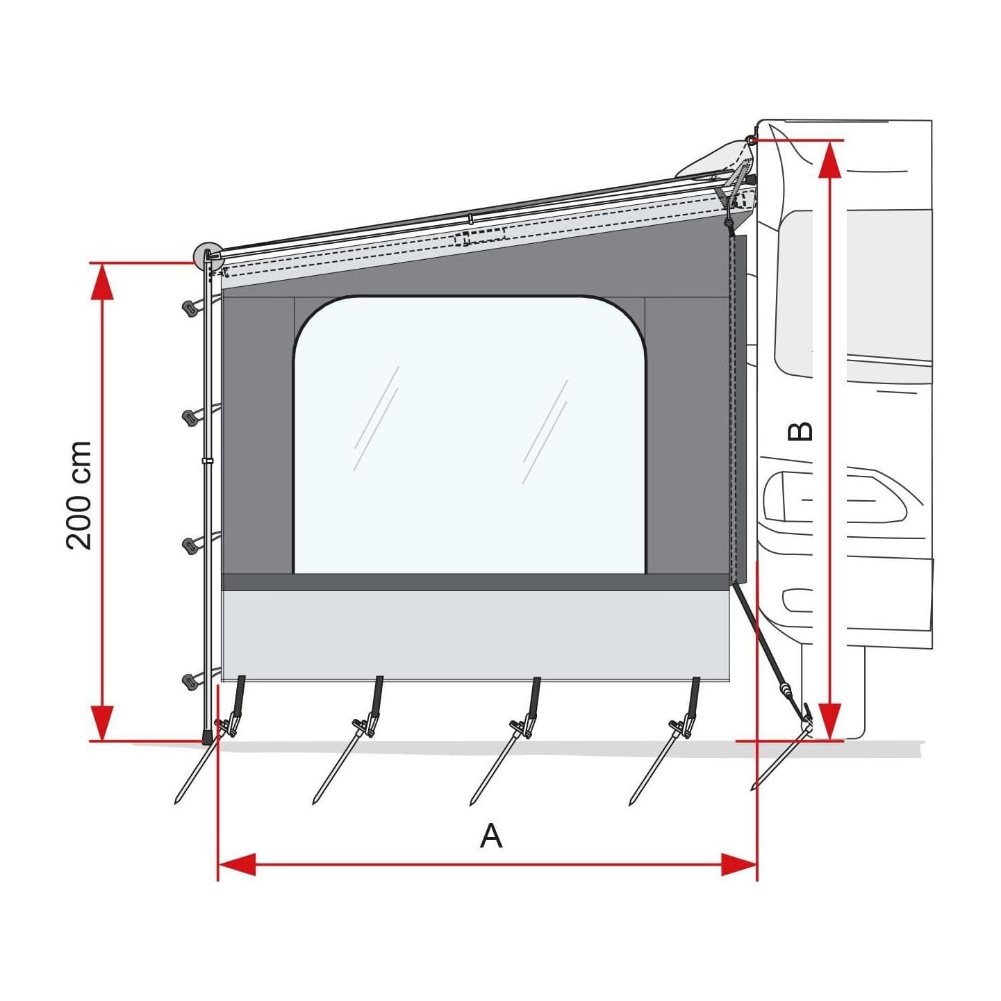 Fiamma Side W Caravanstore  / F35 07978-01-
