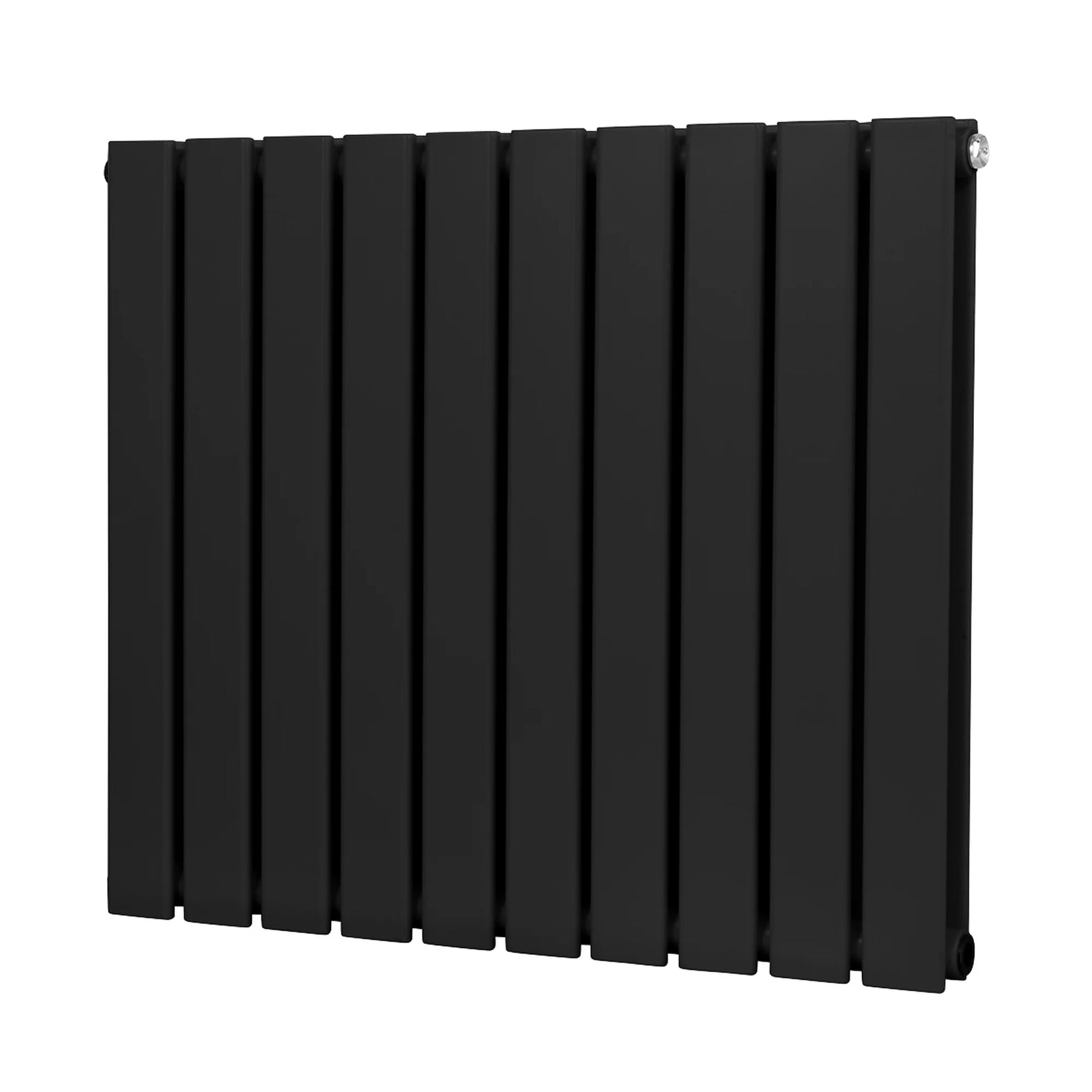Baridi Horizontal Radiator 600 x 700mm Black DH345