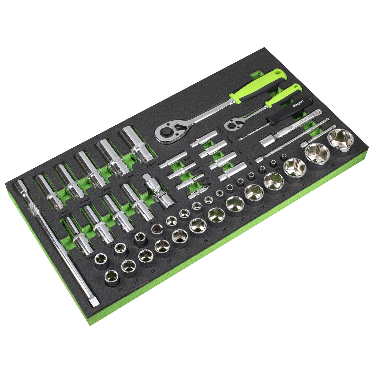 Sealey Siegen Tool Kit & Topchest Rollcab 6 Drawer 247 Piece