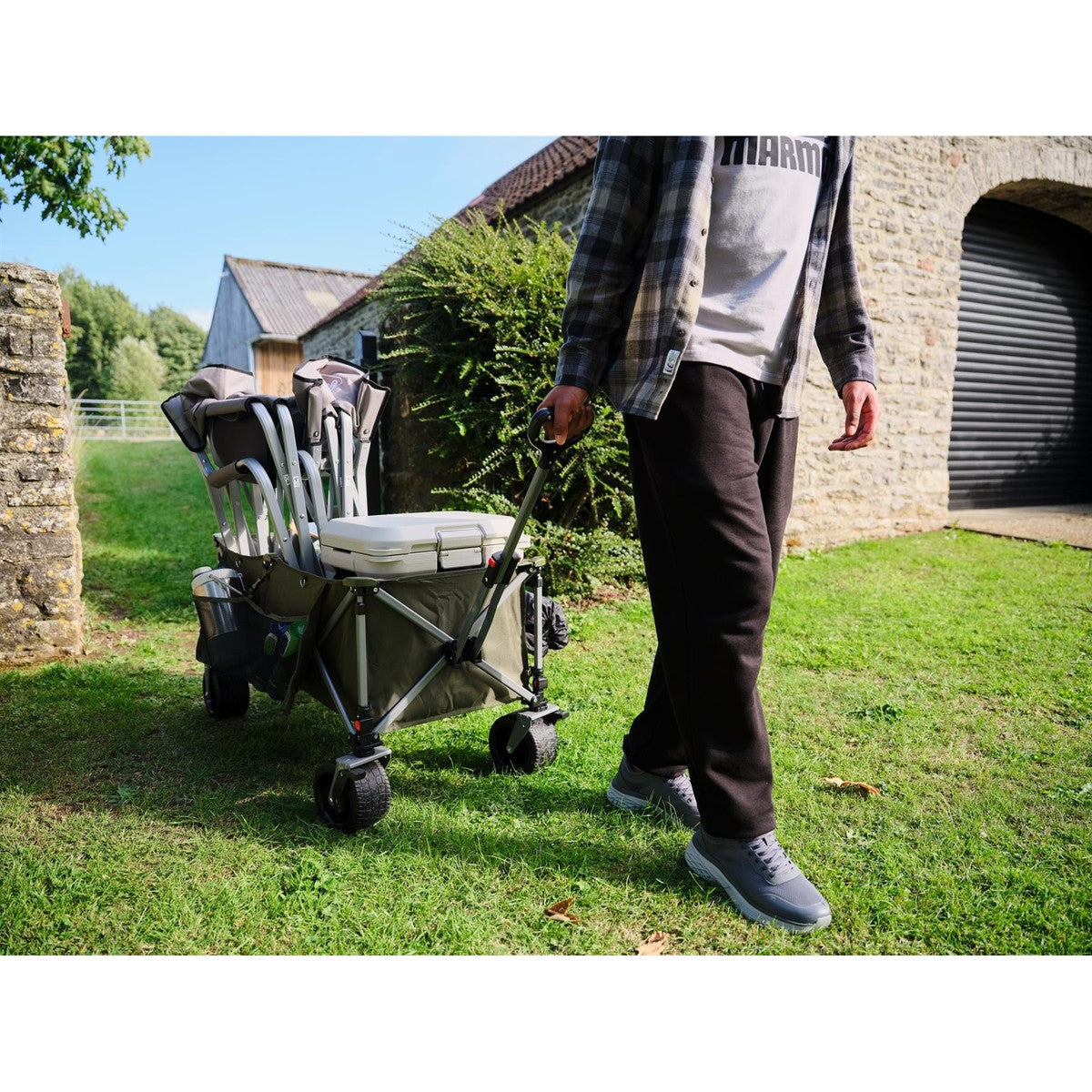 Coleman Ultimate Terrain Wagon Pull Along Trolley Cart 180kg