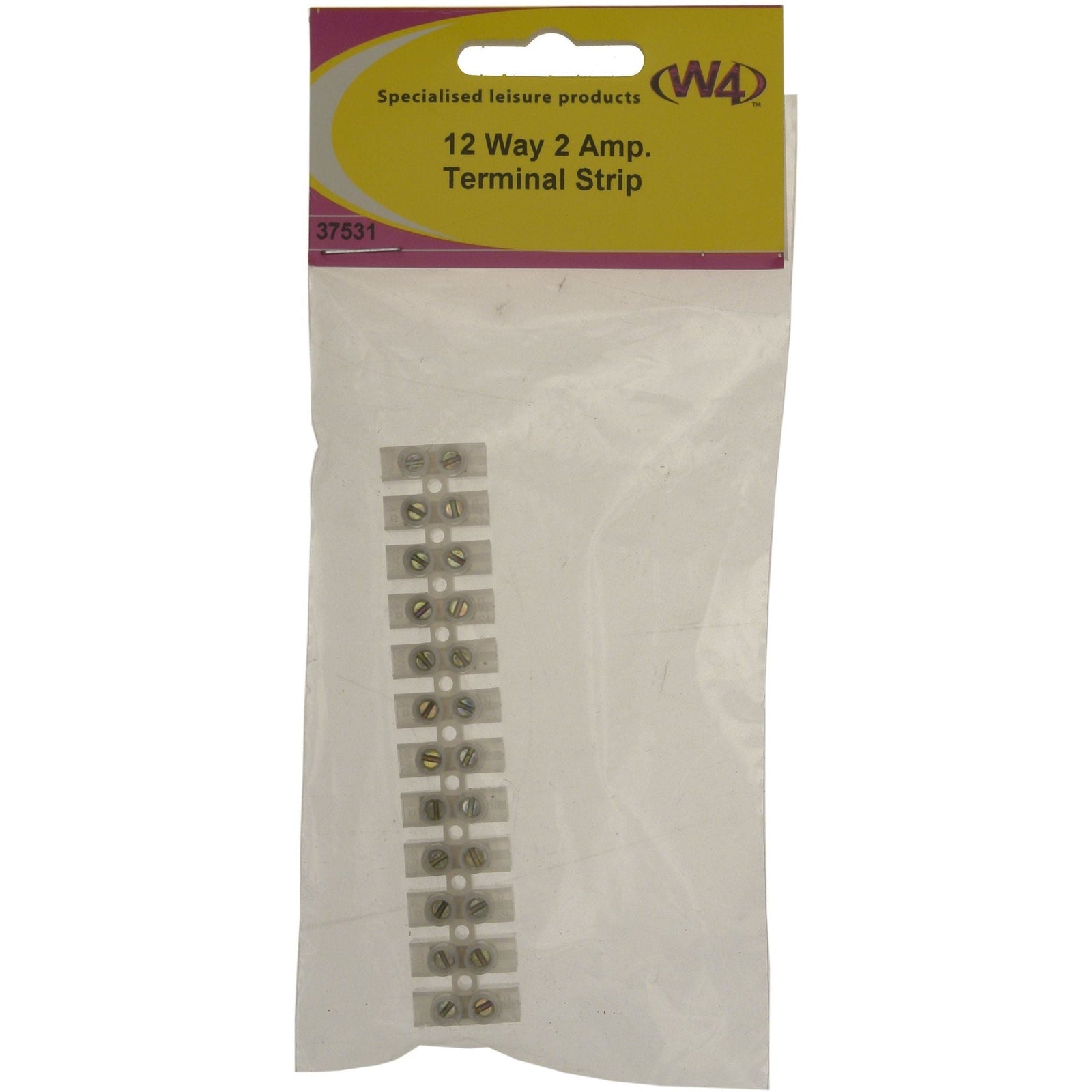 W4 12-Way Terminal Strip 2A 37531