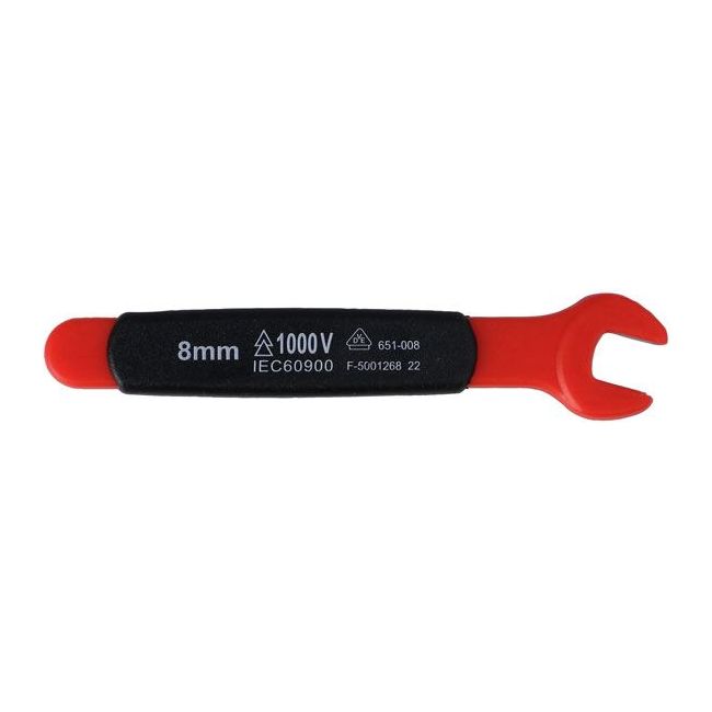 Laser Insulated Open Ended Spanner 8mm 8720