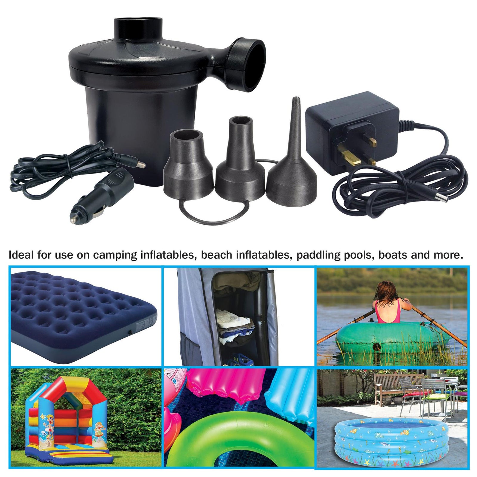 Streetwize 12V Electric Air Pump