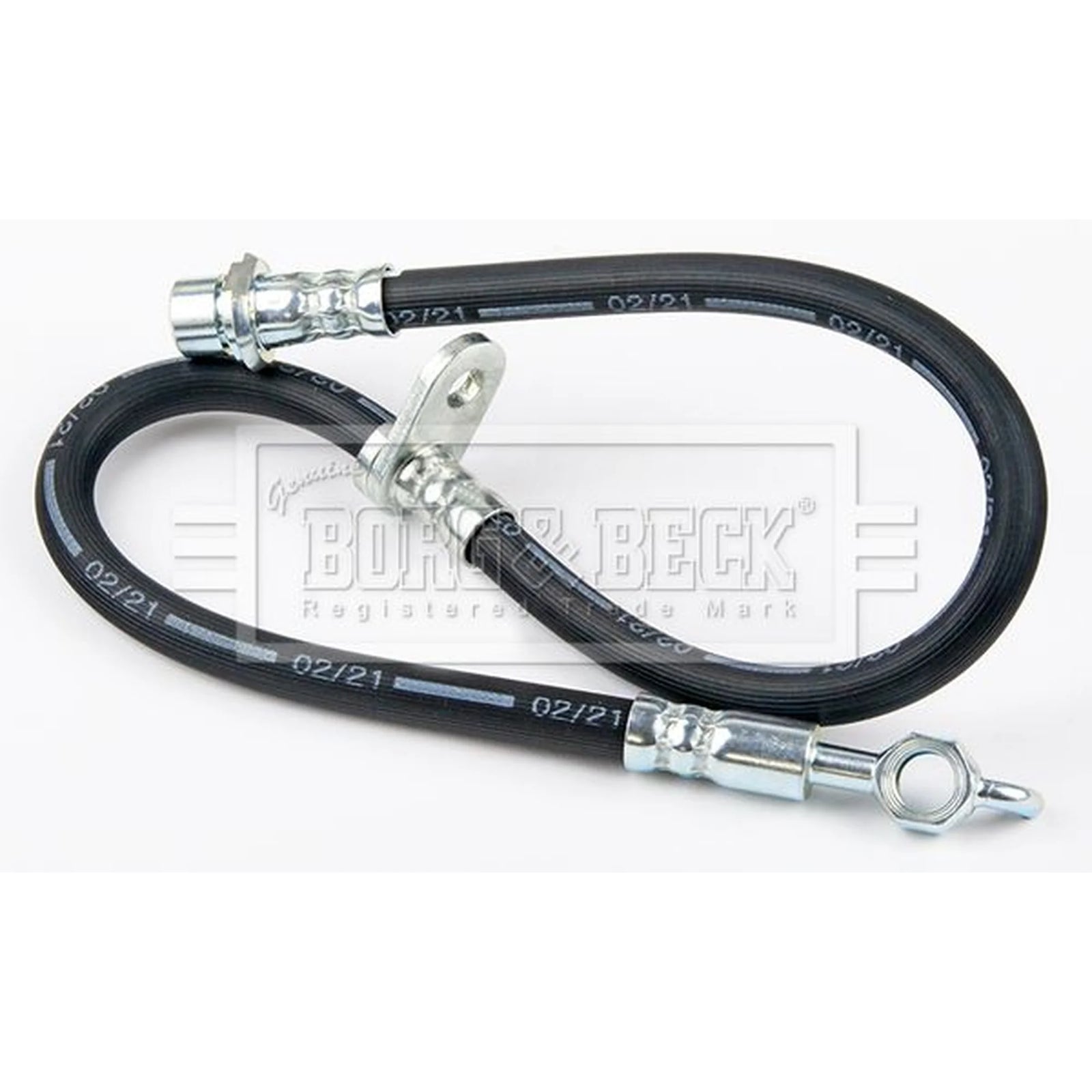 Borg & Beck Brake Hydraulic Hose Line Front Right BBH7248
