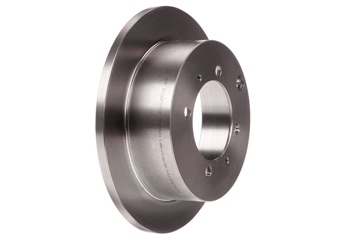 Bosch 2 x Solid 262mm Brake Disc 0986478655