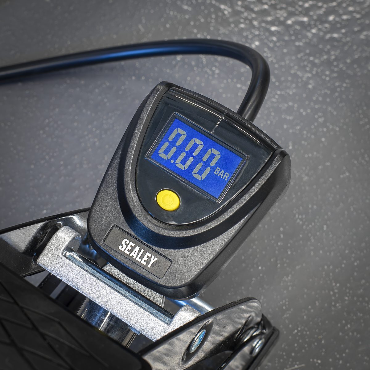Sealey Single Barrel Digital Foot Pump FP8D 140psi